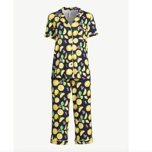 NWT Joyspun Lemon Pajama Set 3x